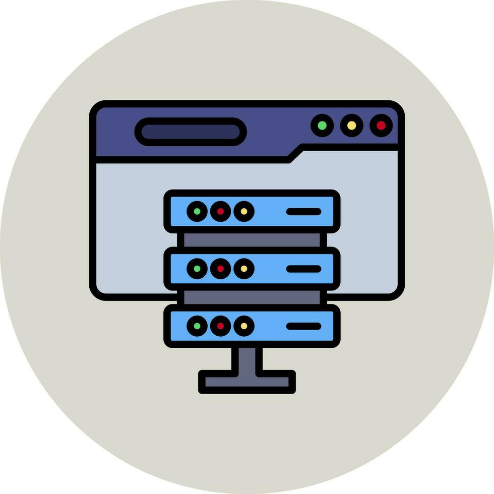 Hosting Vector Icon