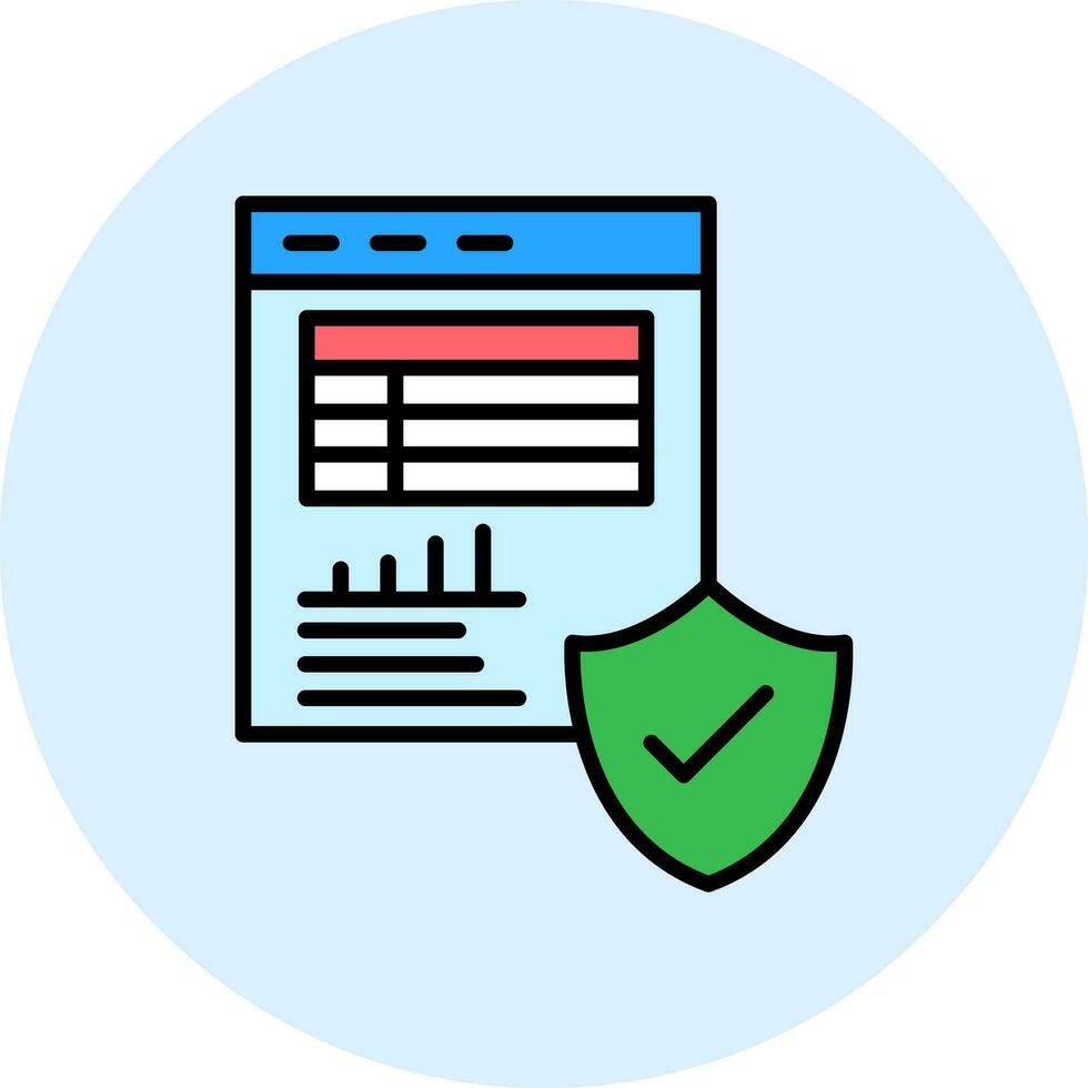 Reliable Vector Icon