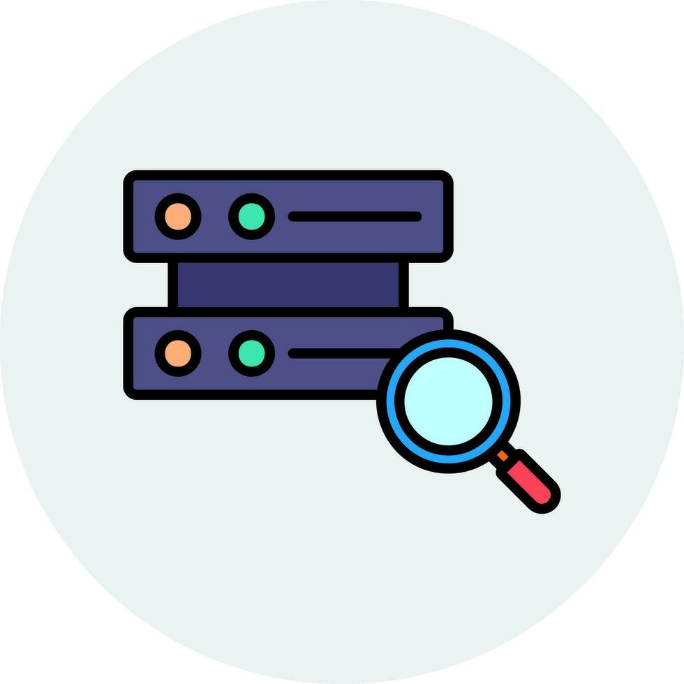 Data Discovery Vector Icon