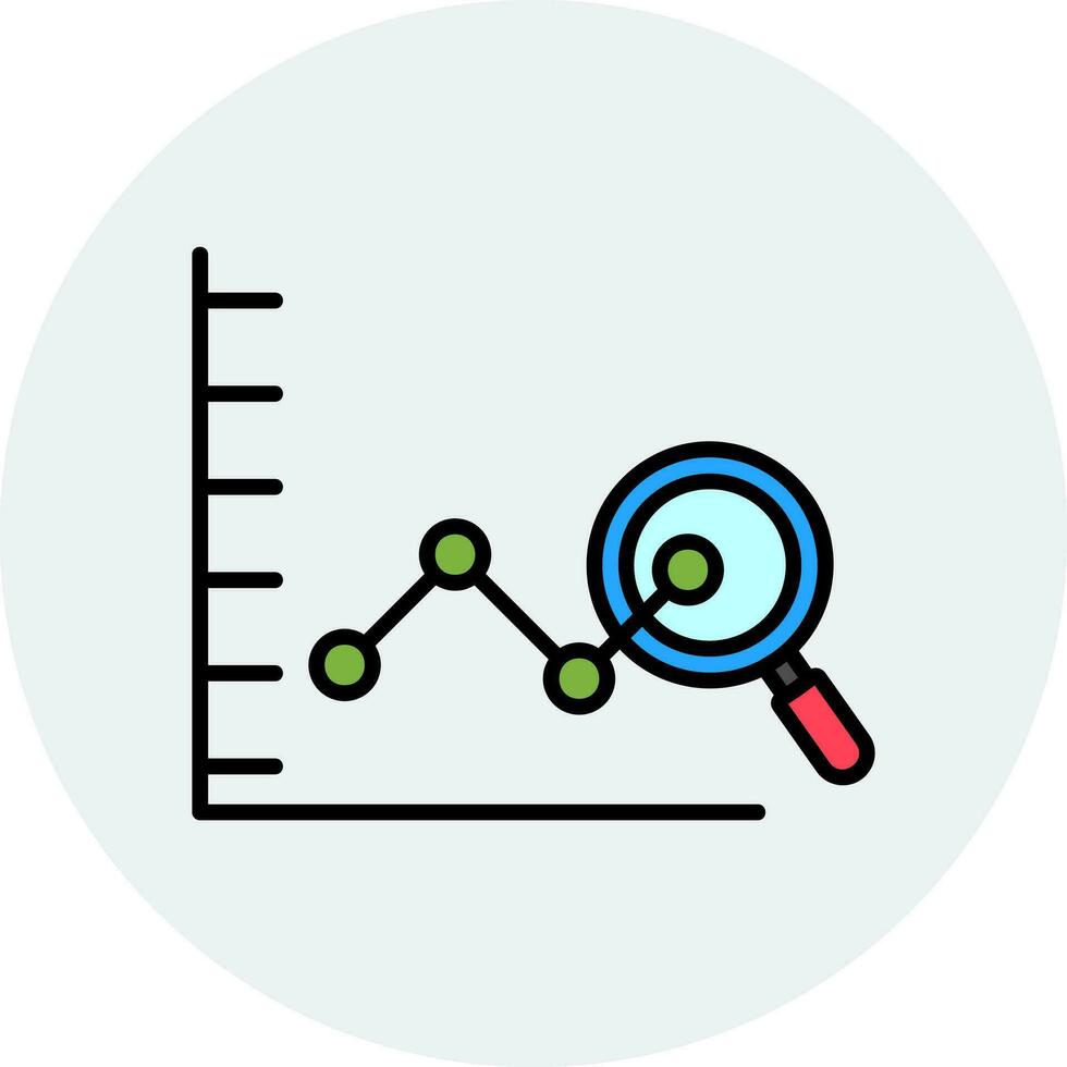 Predictive Analysis Vector Icon