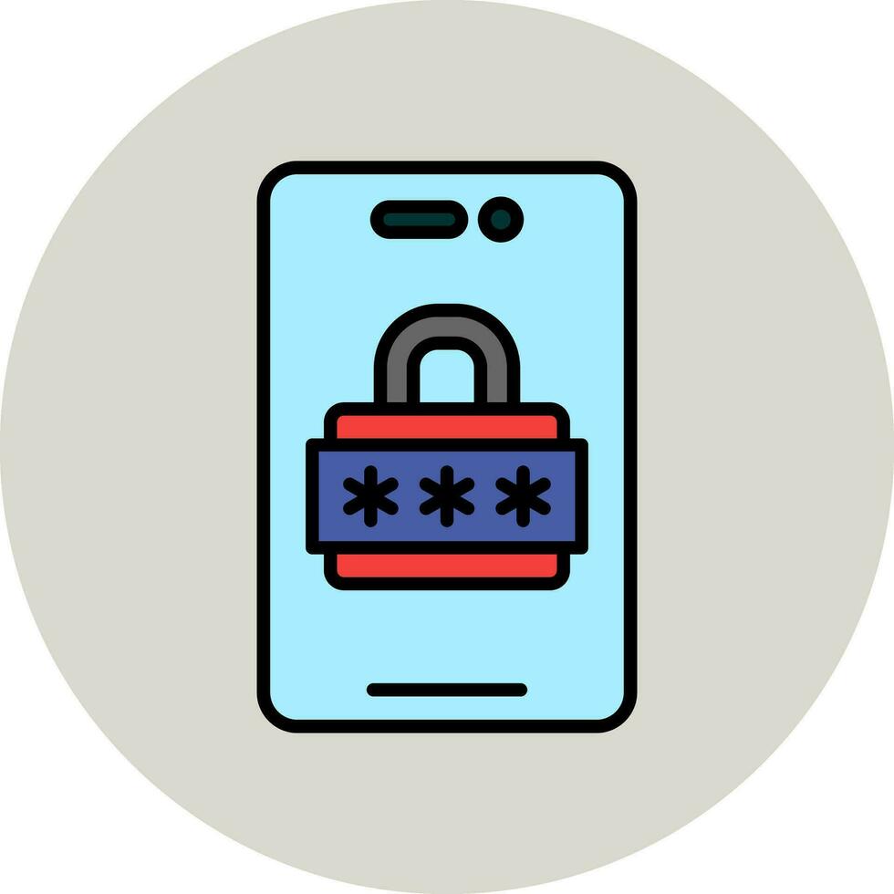 Pin Number Vector Icon