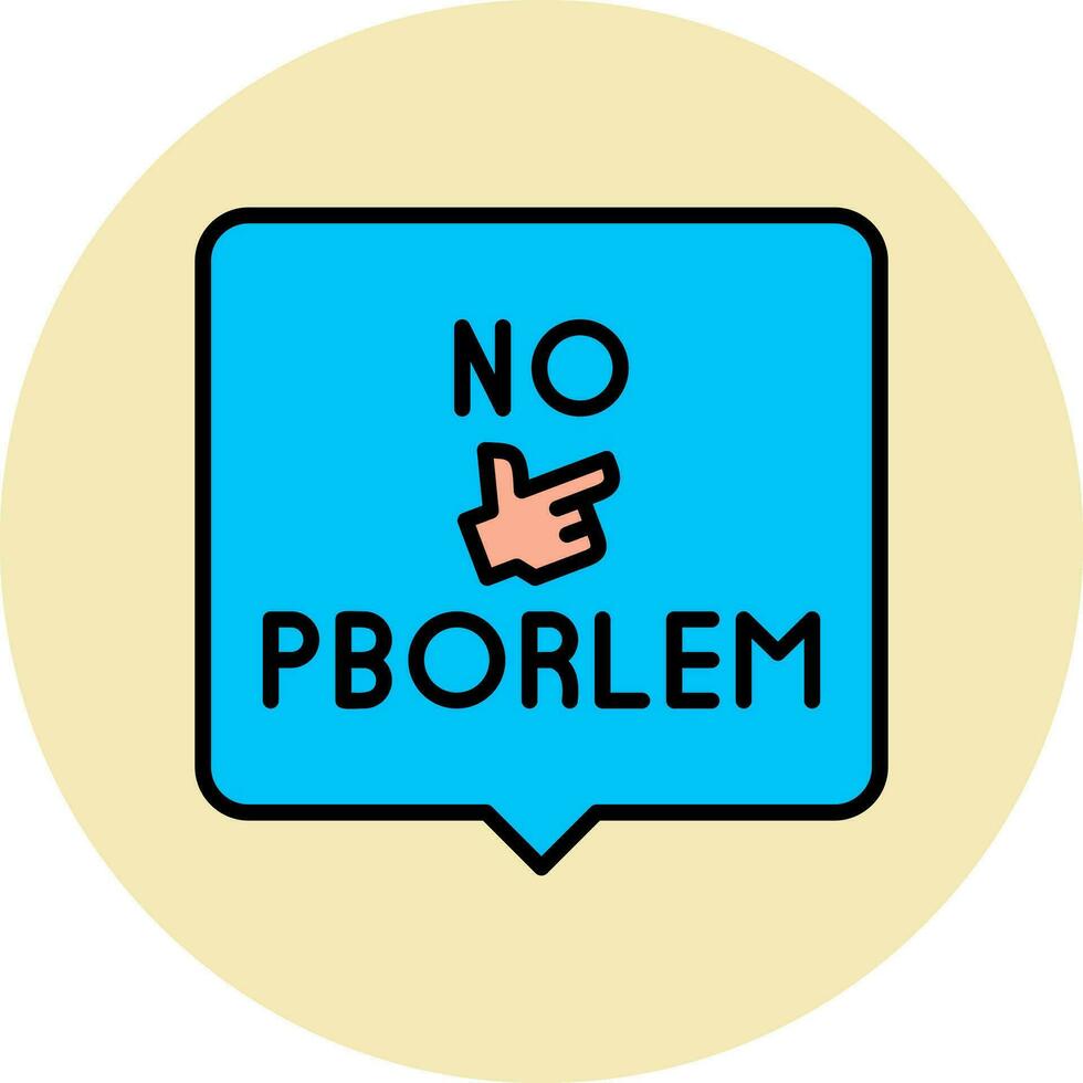 No Problem Vector Icon