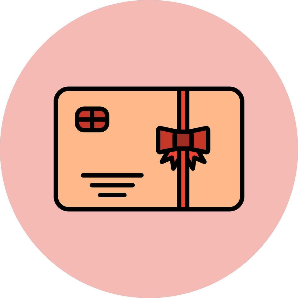 Gift Card Vector Icon