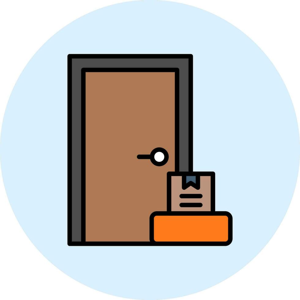 Door To Door Vector Icon