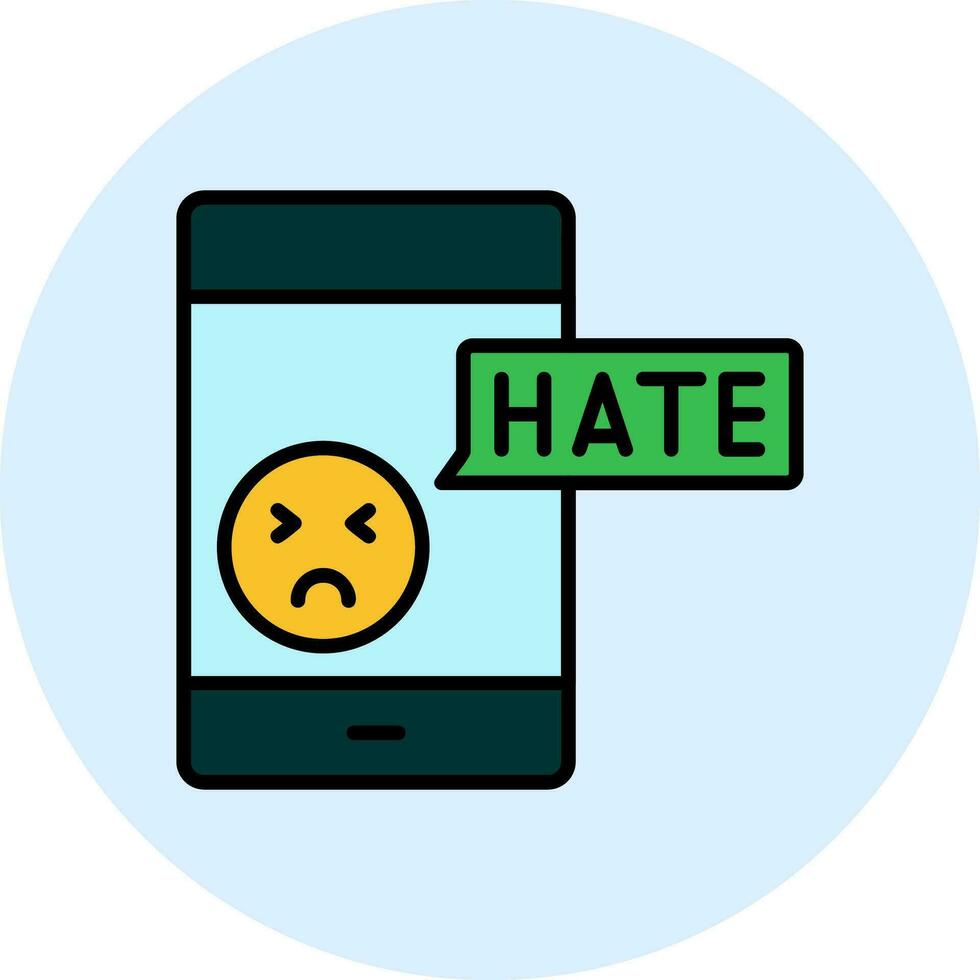 Hate Vector Icon