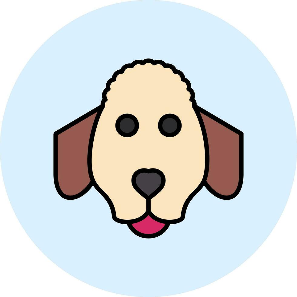 Poodle Vector Icon