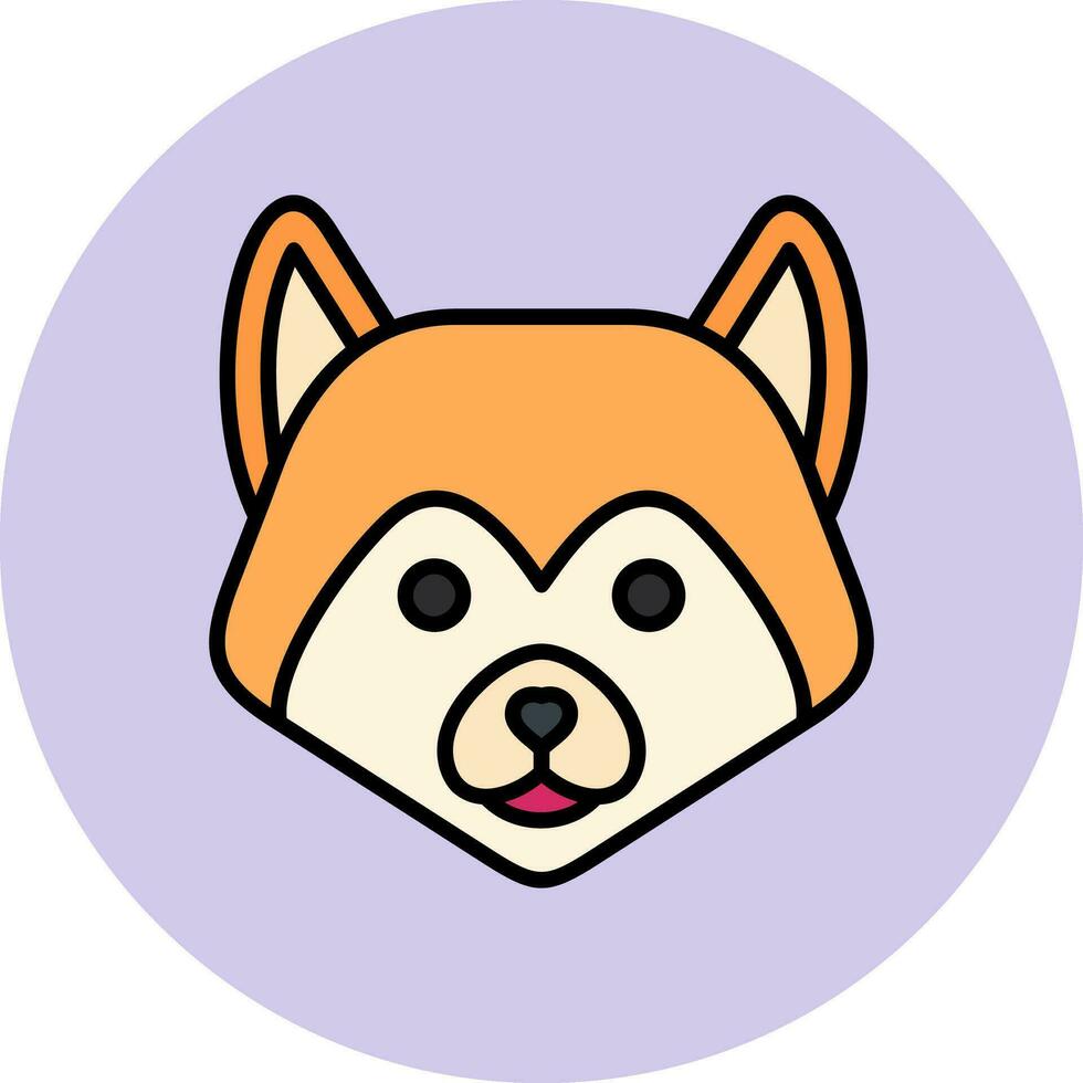 Akita Vector Icon