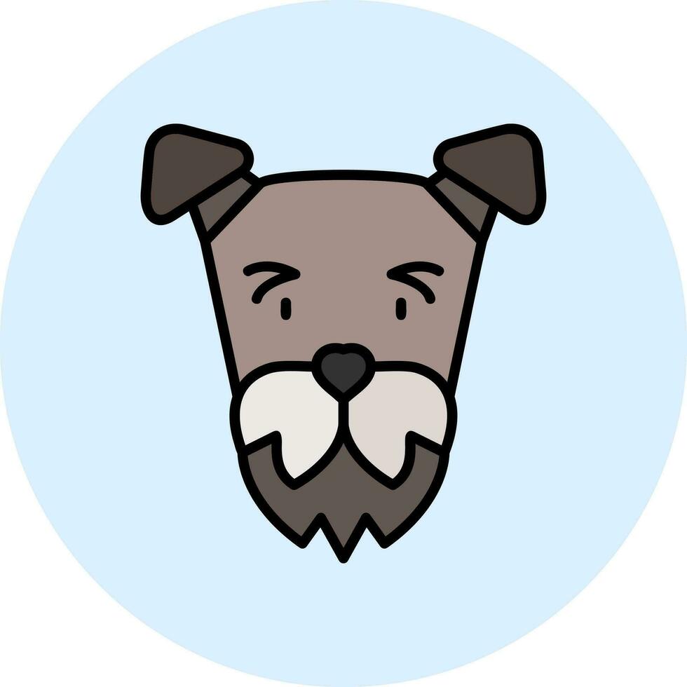 Airedale Terrier Vector Icon