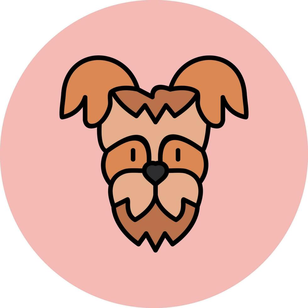 Yorkshire Terrier Vector Icon