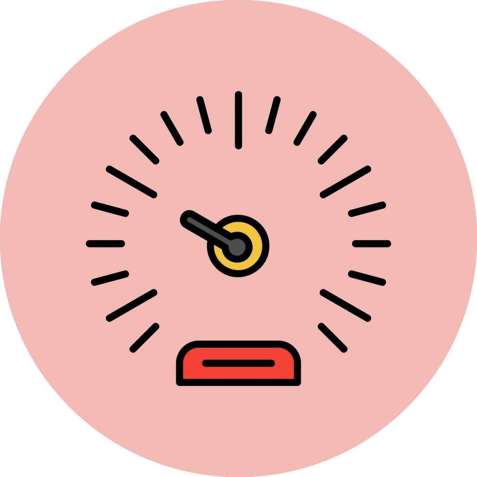 Speedometer Vector Icon