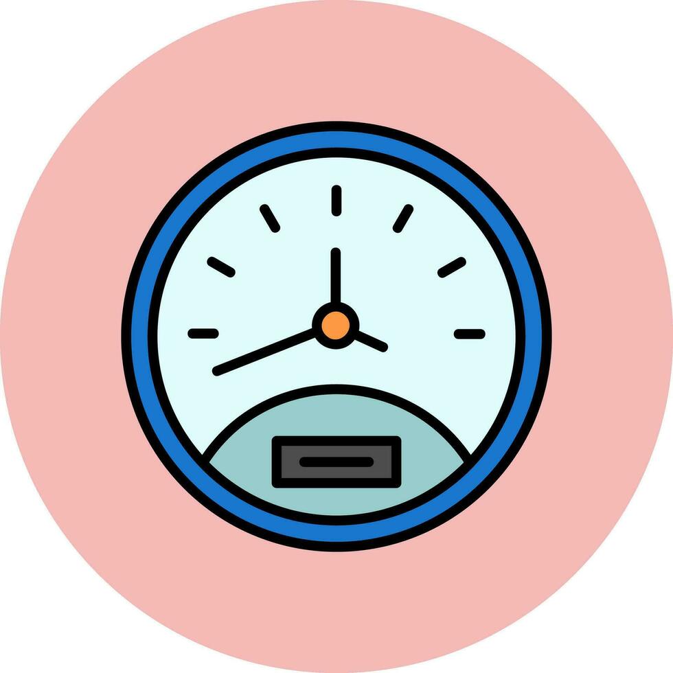 Speedometer Vector Icon