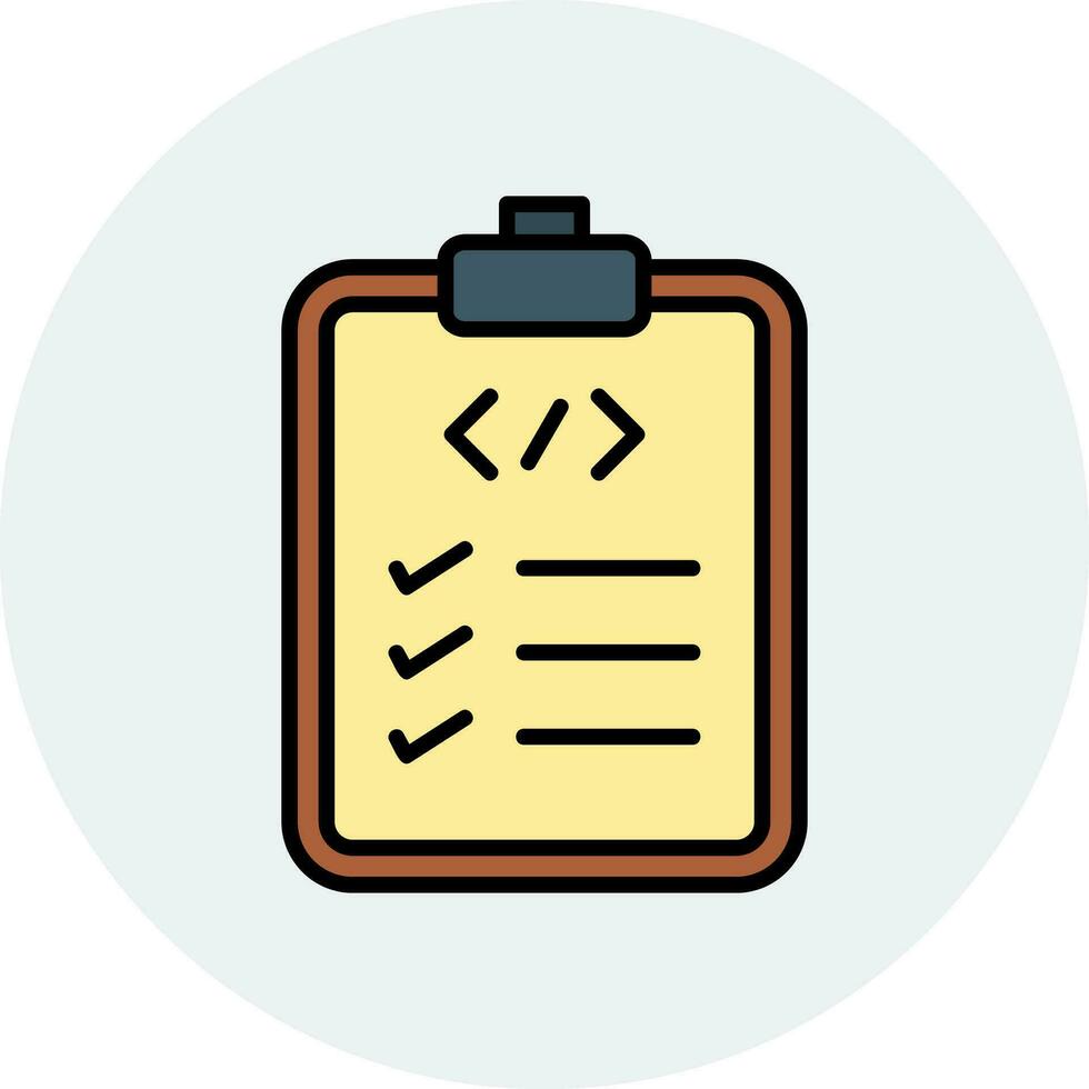 Task List Vector Icon