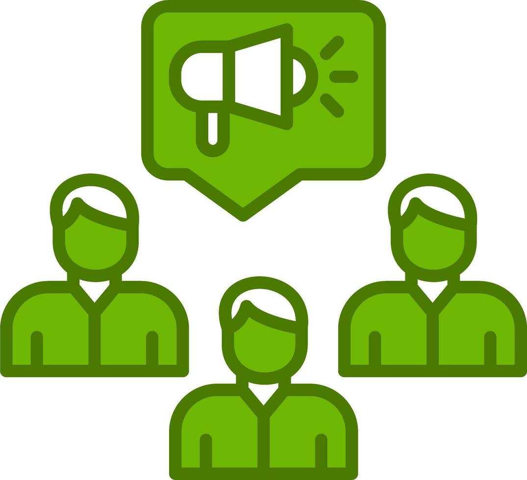 Public Relation Vector Icon