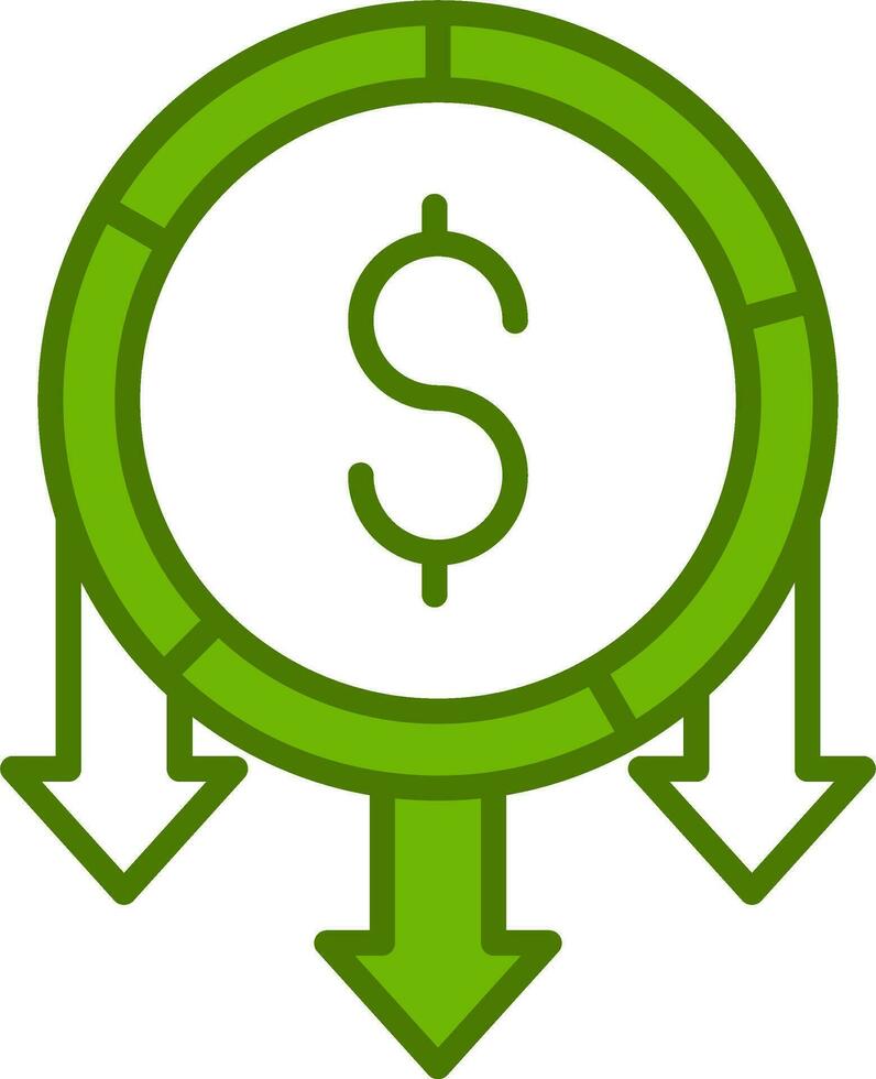 Cost Basis Vector Icon