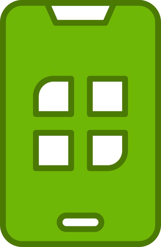 Mobile App Vector Icon