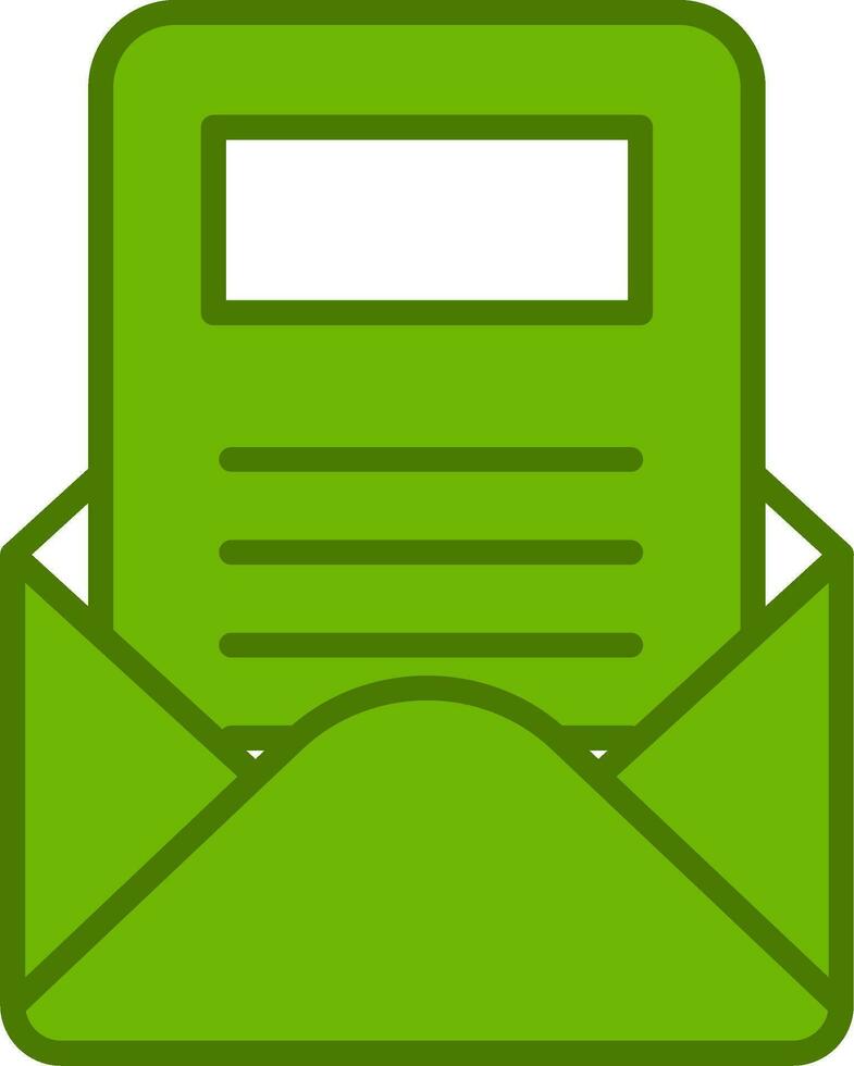 Newsletter Vector Icon