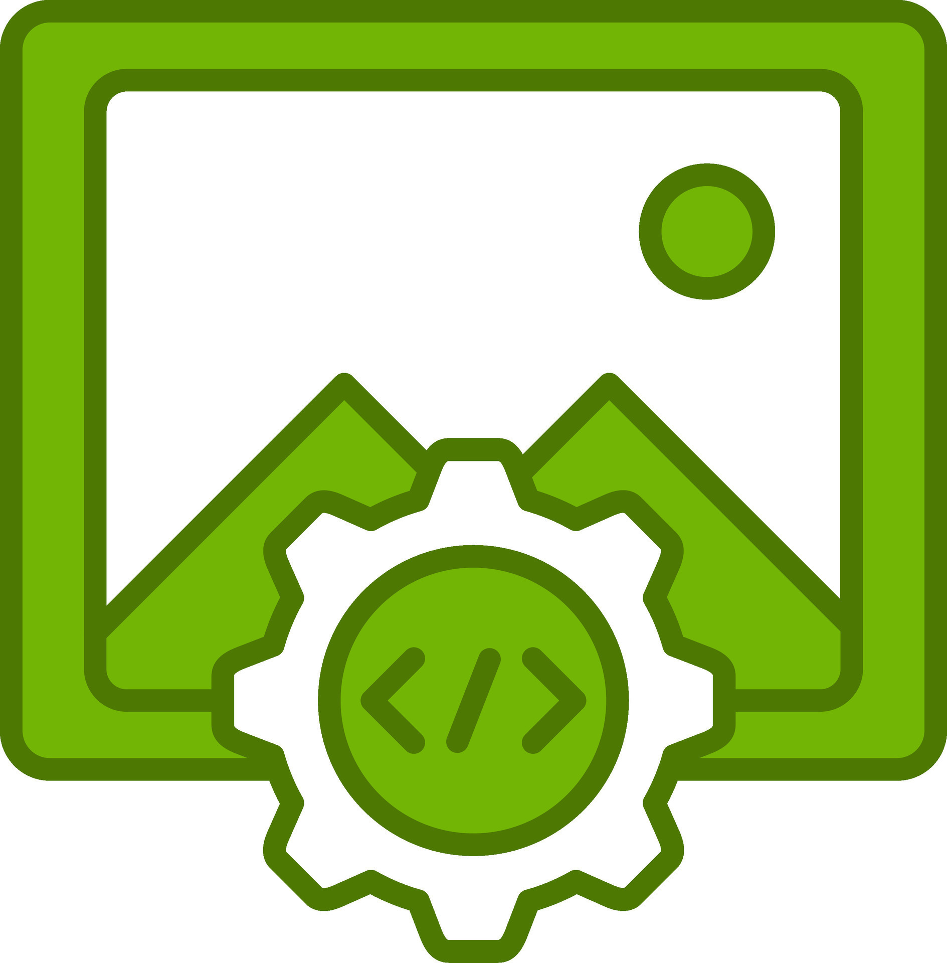 Image Processing Vector Icon 30978945 Vector Art at Vecteezy