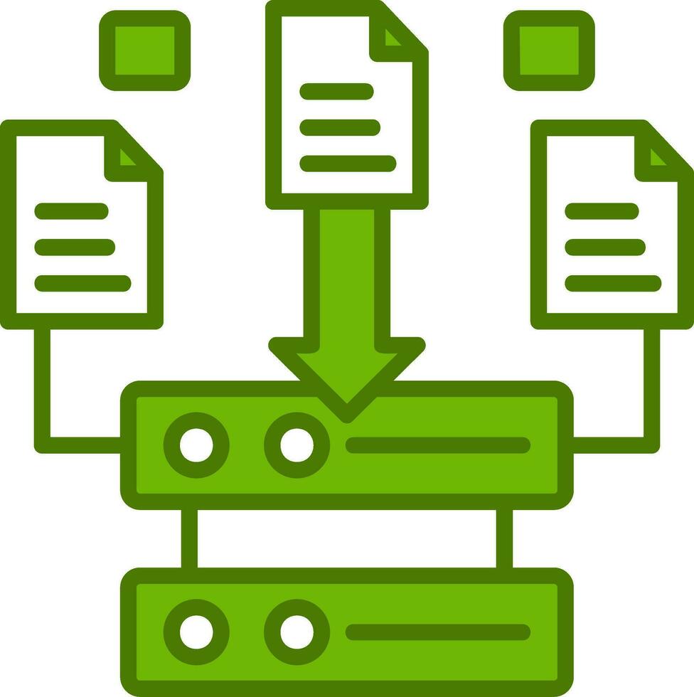 Data Collecting Vector Icon