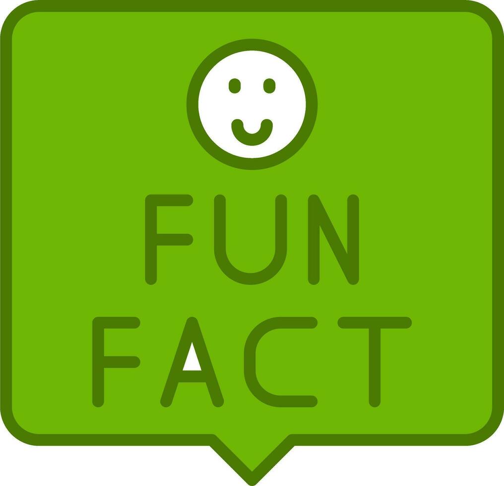 Fun Fact Vector Icon