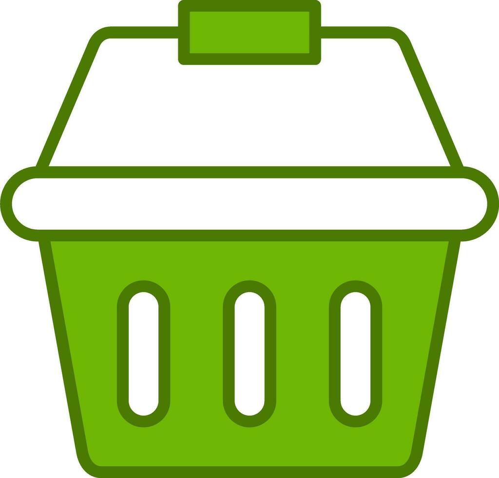 Shopping Basket Vector Icon