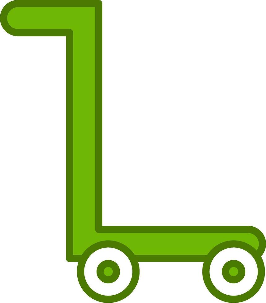 Trolley Vector Icon