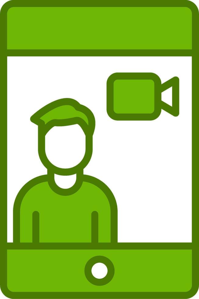 Videocall Vector Icon