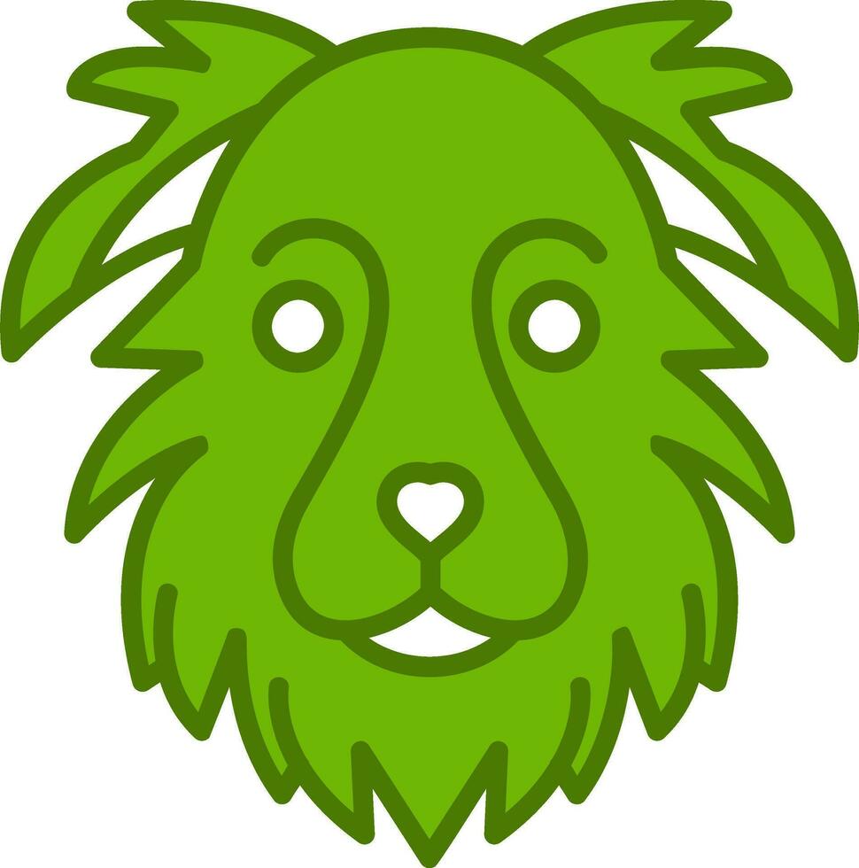 Border Collie Vector Icon
