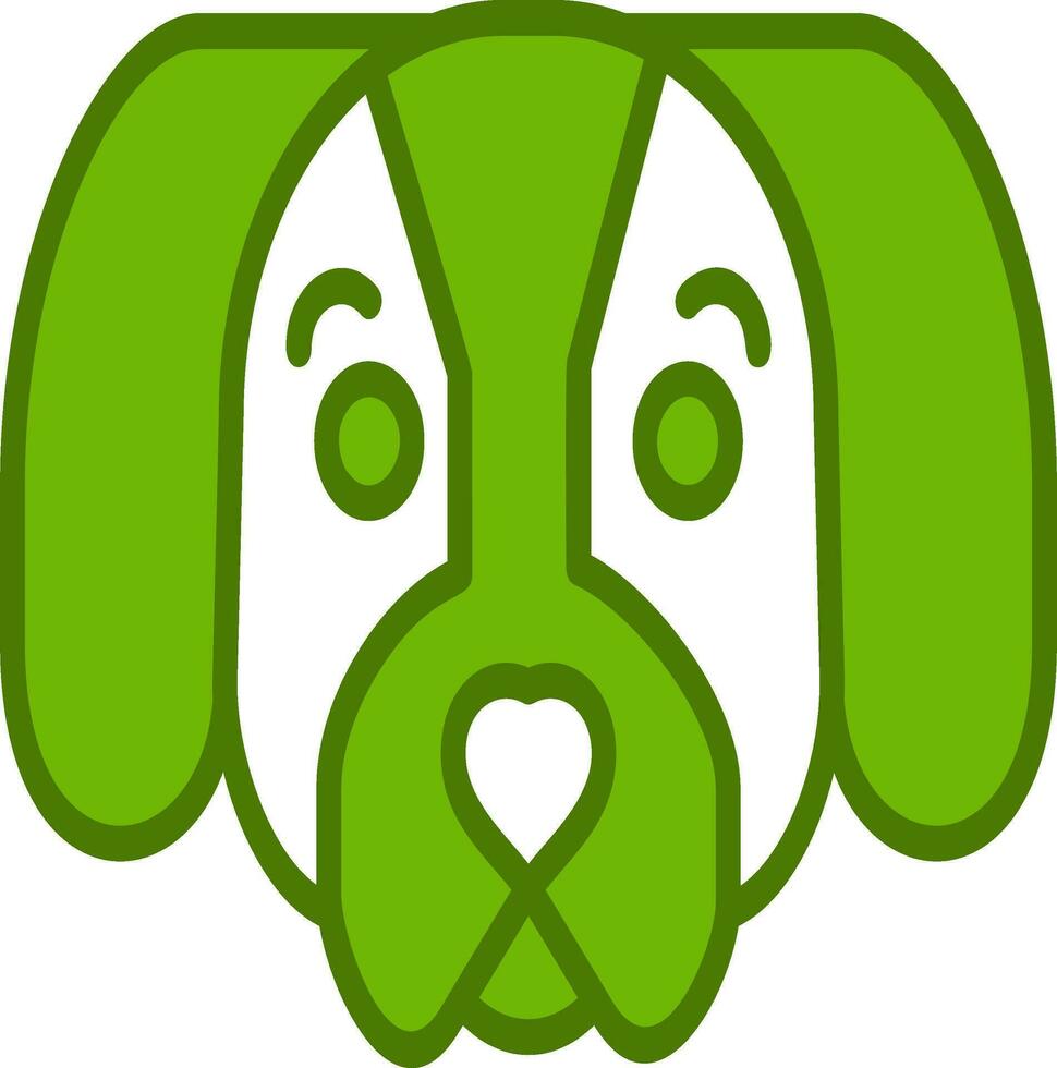 perro tejonero vector icono