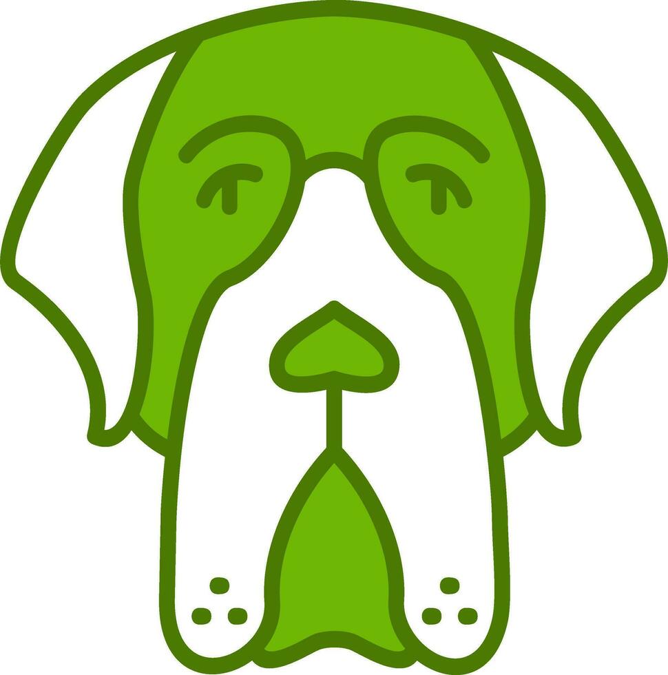 Saint Bernard Vector Icon