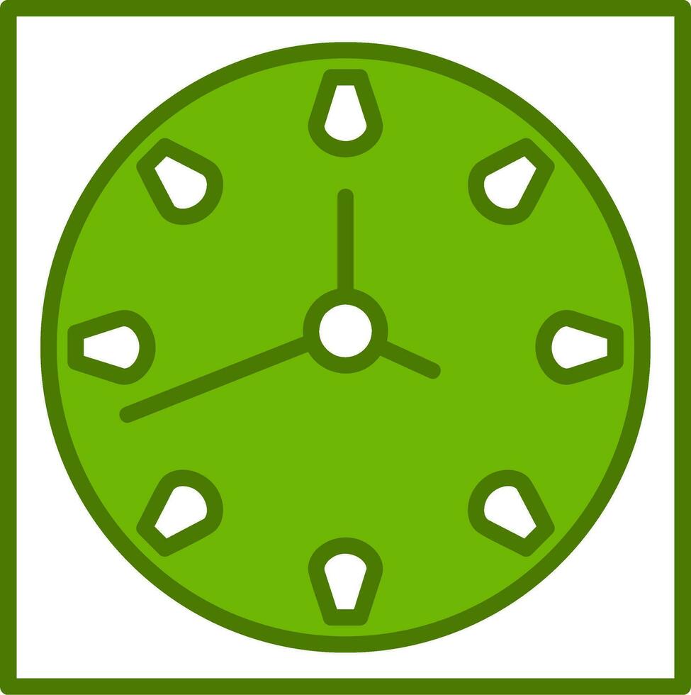 icono de vector de reloj