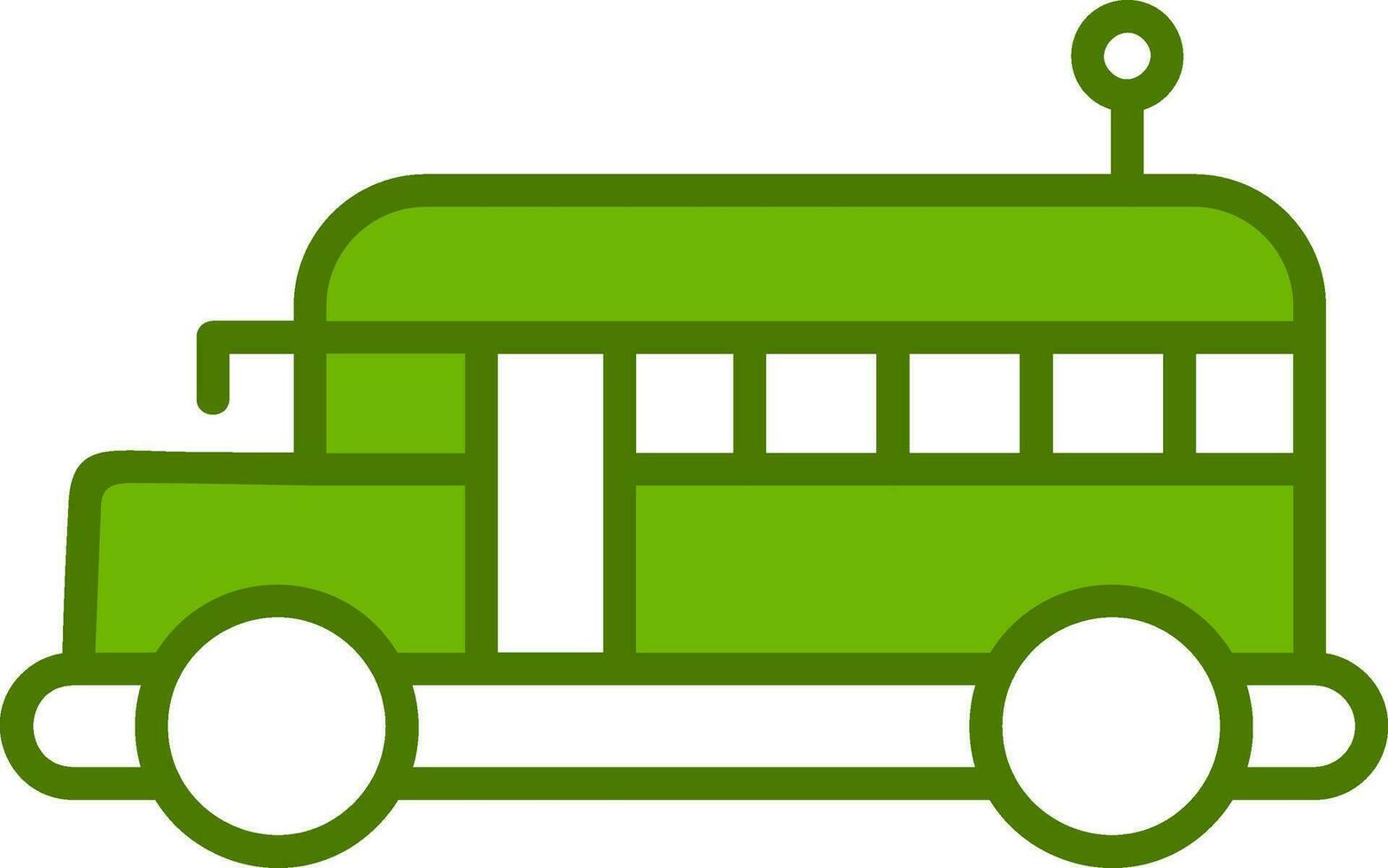 School Bus Vector Icon