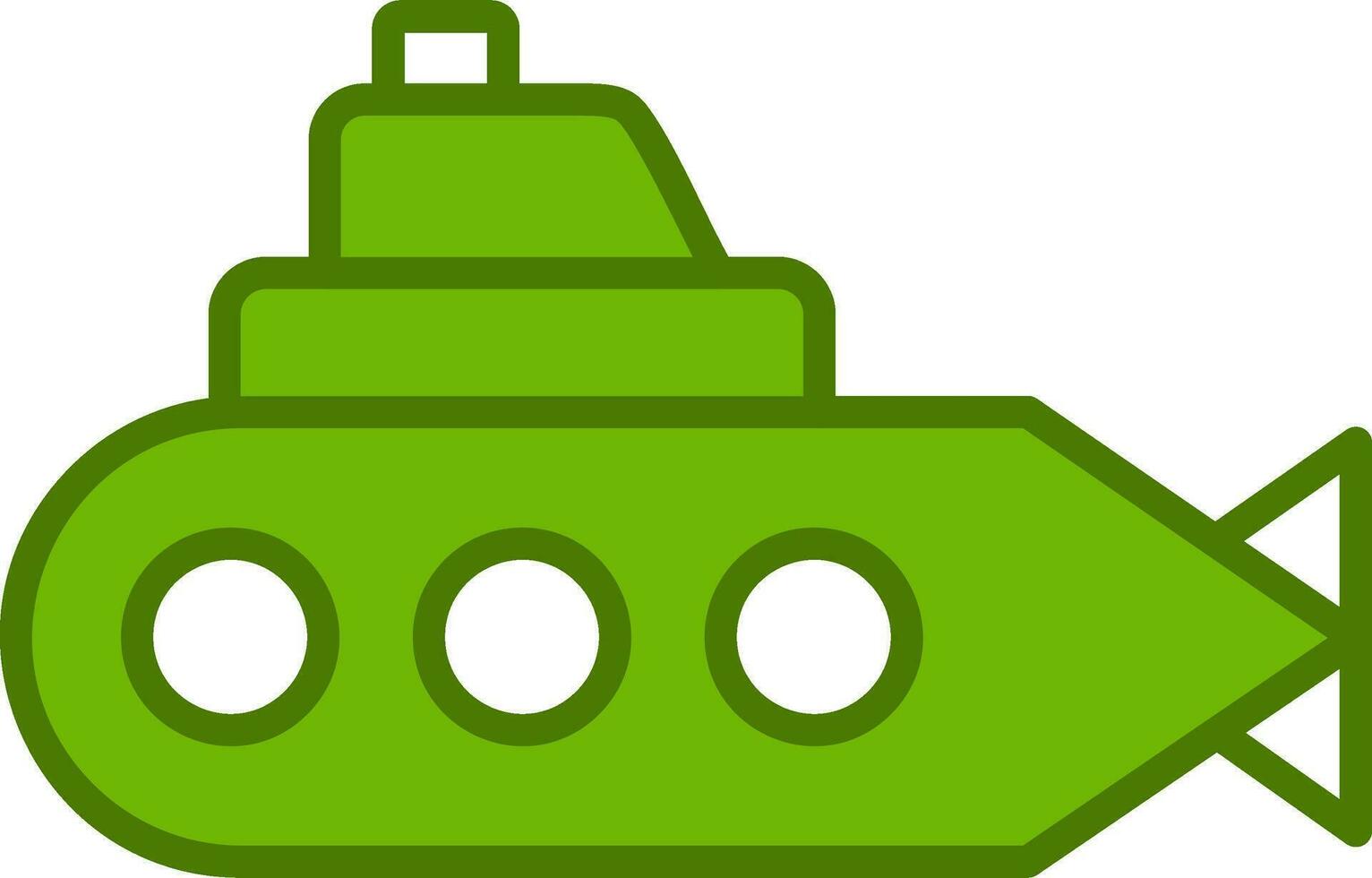 Submarine Vector Icon