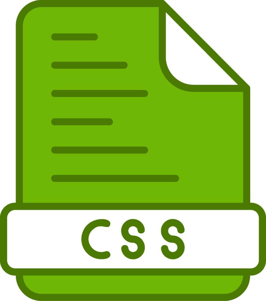 CSS File Vector Icon