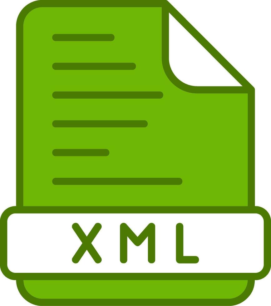 Xml Vector Icon