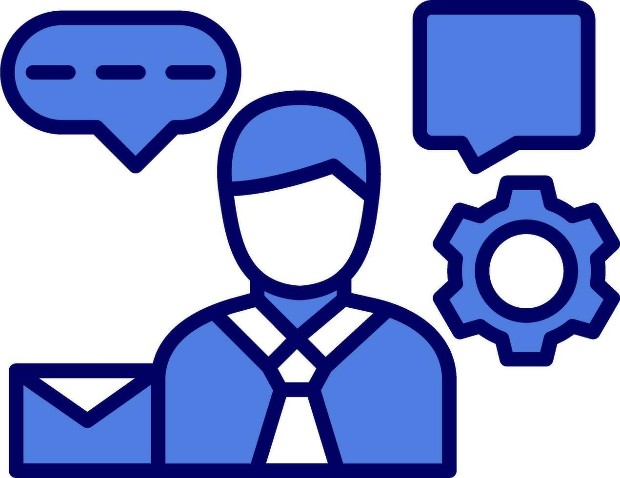 Client Support Vector Icon