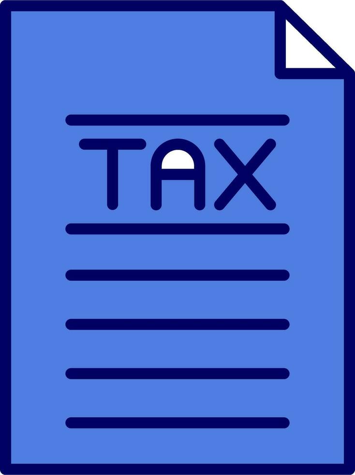 Tax Vector Icon