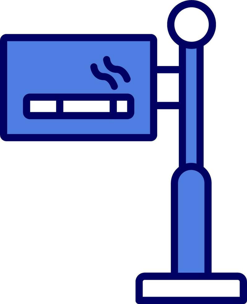 Smoking Area Vector Icon