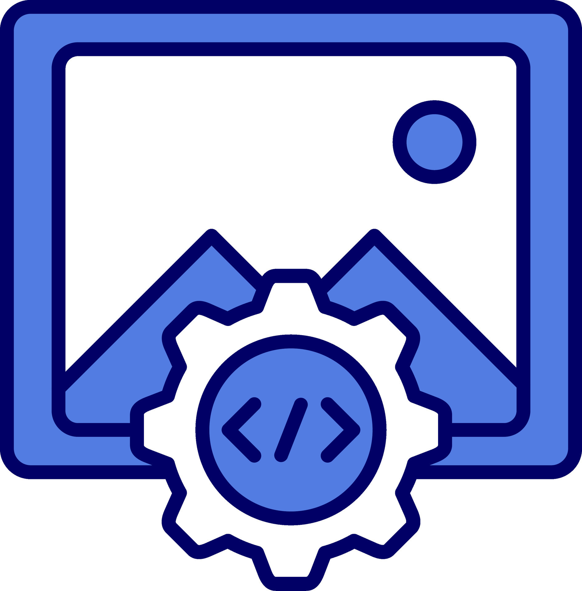 Image Processing Vector Icon 30979759 Vector Art at Vecteezy