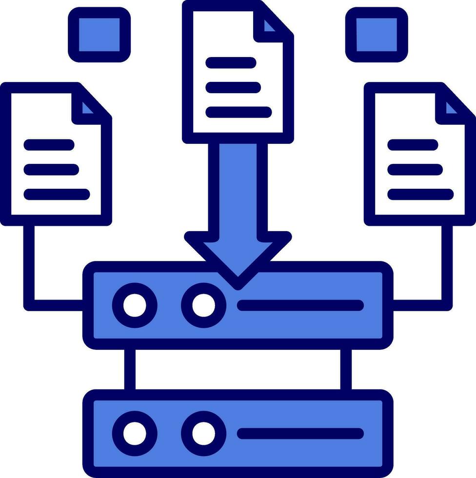 Data Collecting Vector Icon