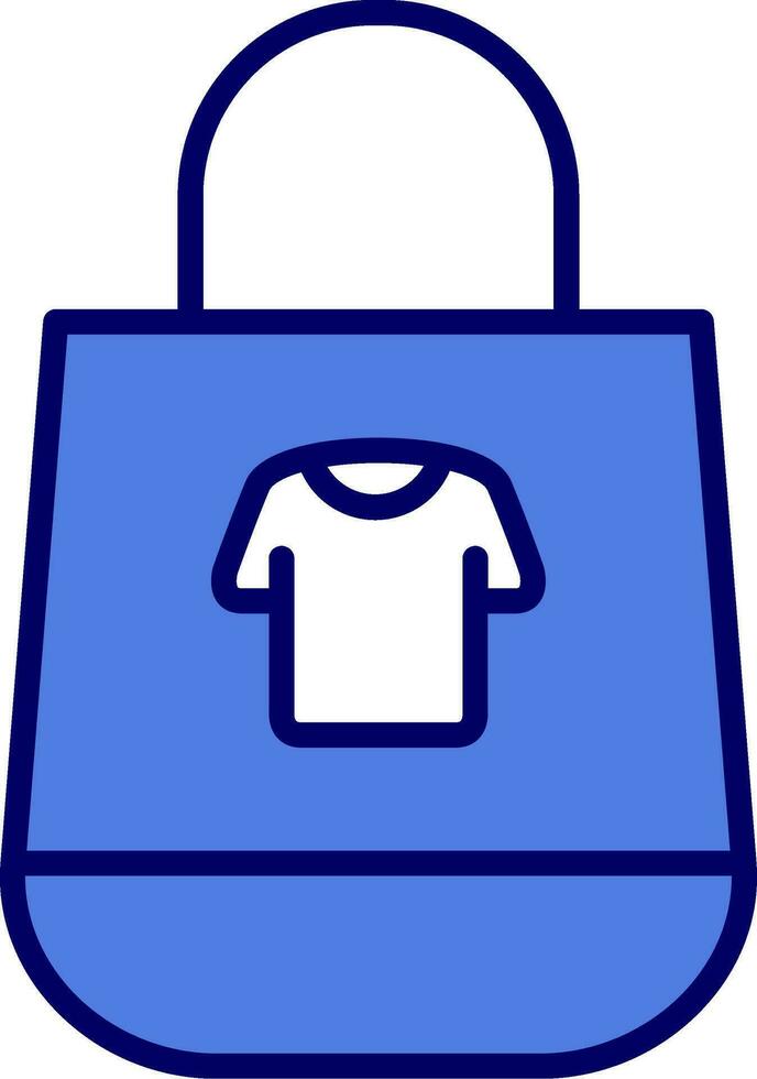 icono de vector de bolsas de compras