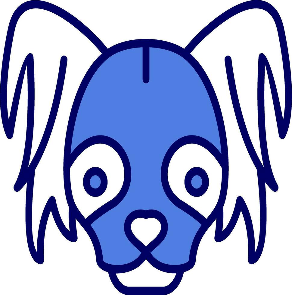 Chinese Crested Vector Icon