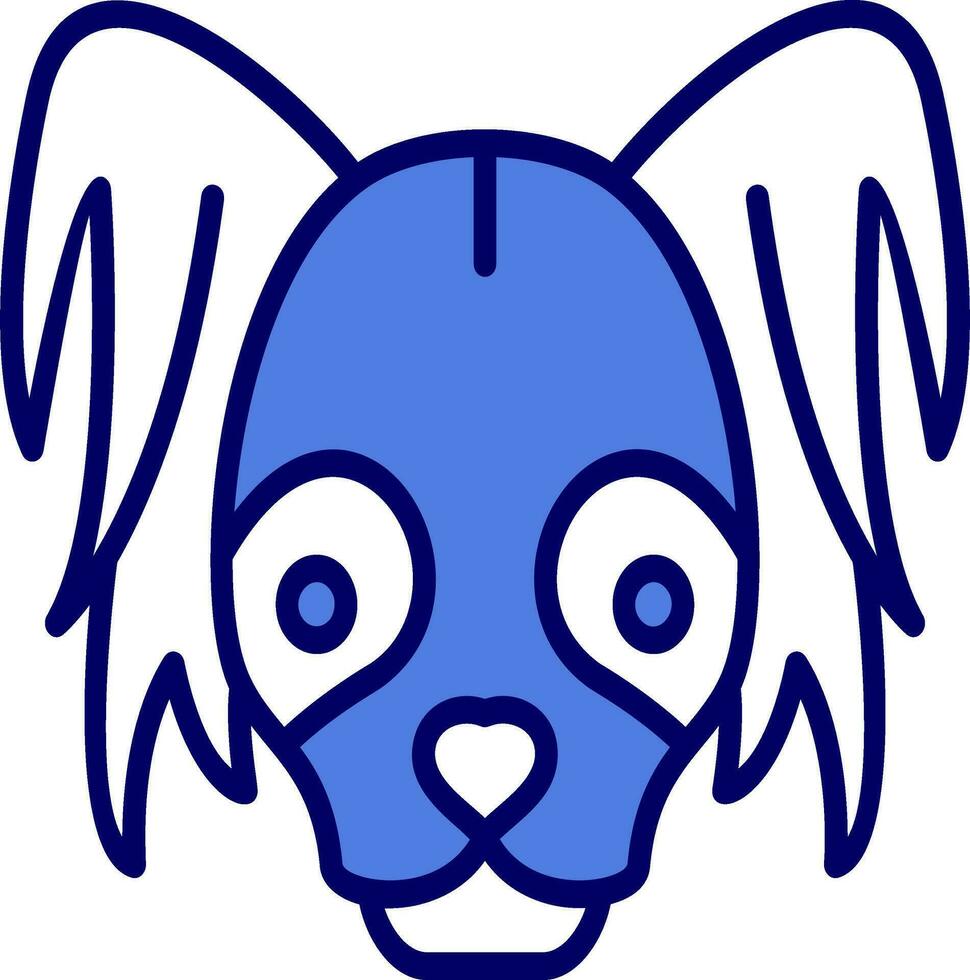 Chinese Crested Vector Icon