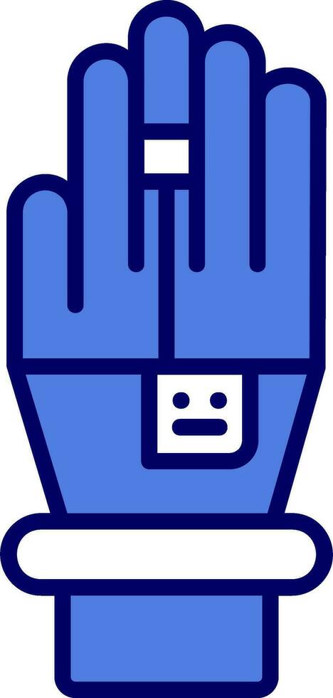 icono de vector de gesto de mano