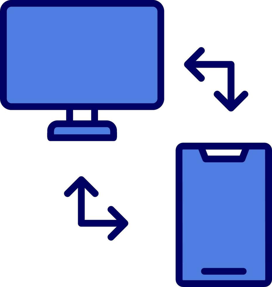 icono de vector de transferencia de archivos