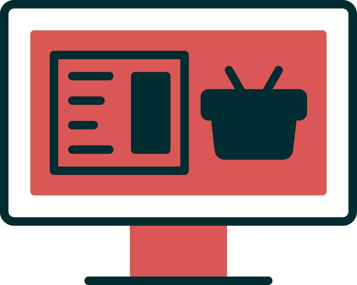 Landing Page Vector Icon