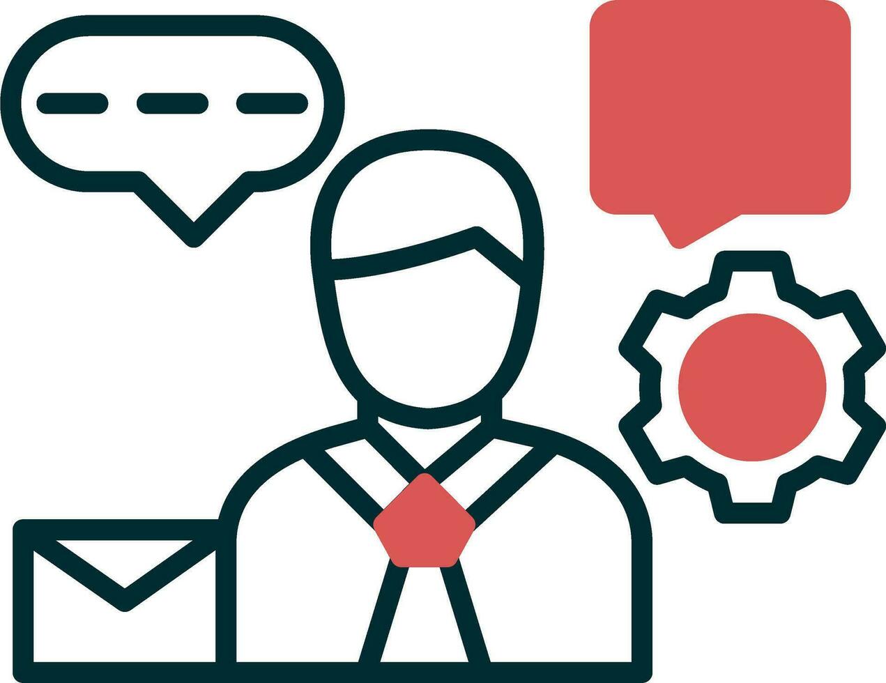 Client Support Vector Icon