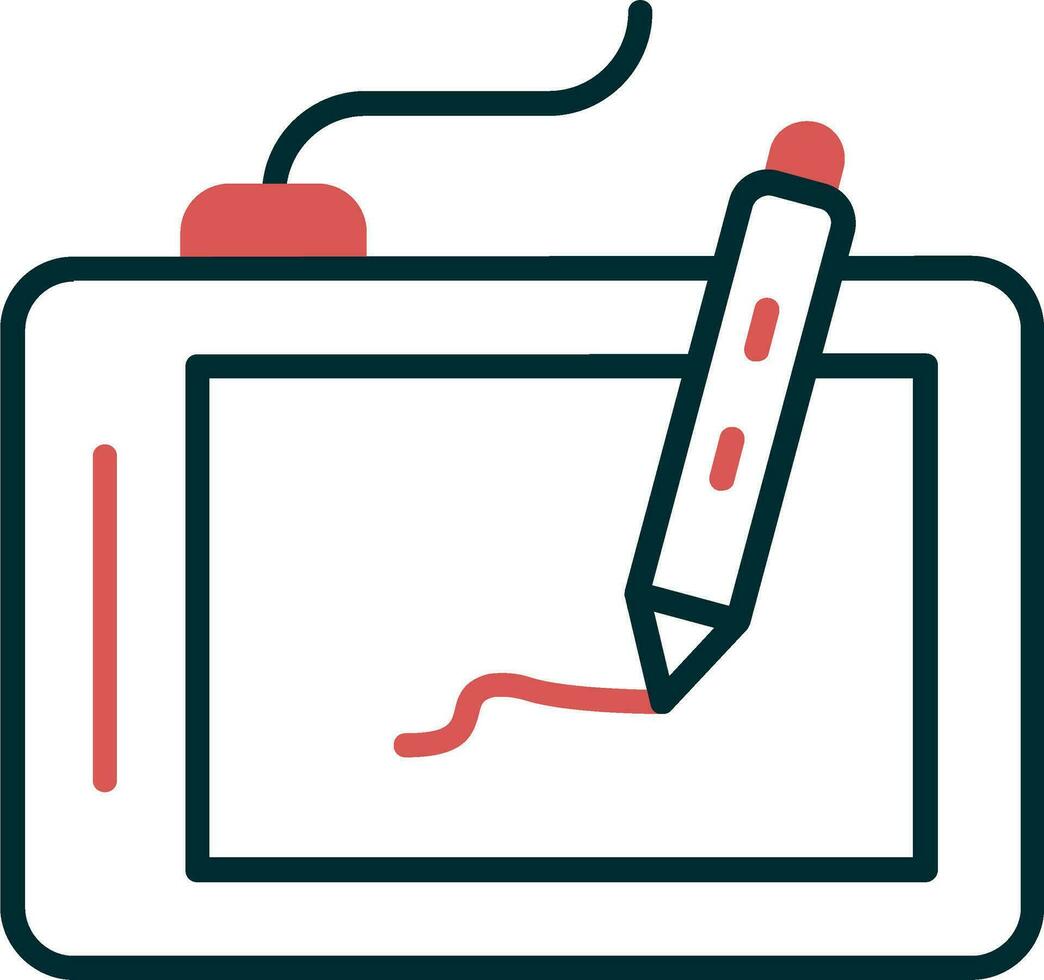 Drawing Tablet Vector Icon