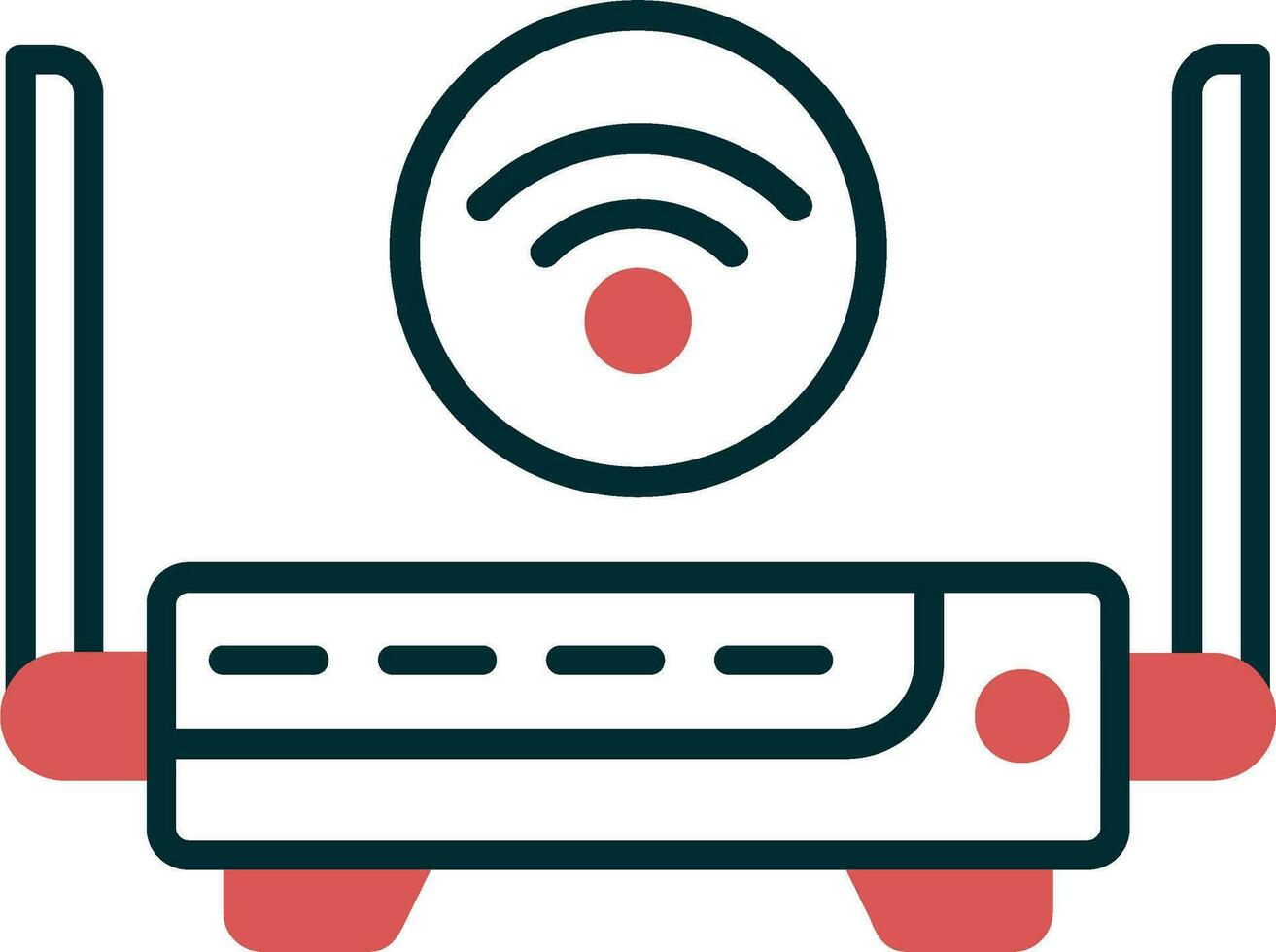 Wifi Router Vector Icon