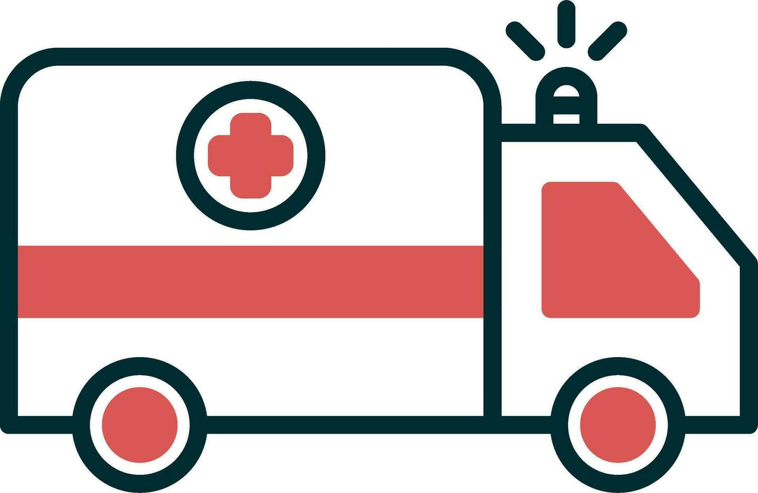 Ambulance Vector Icon