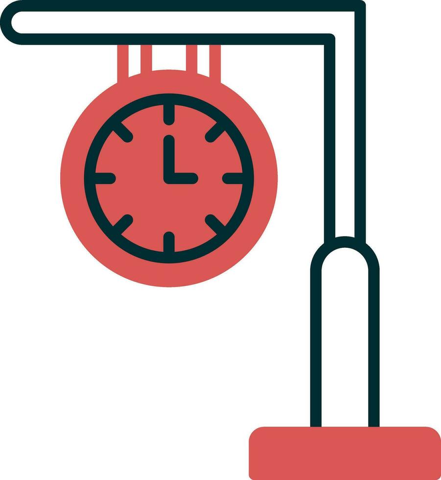 icono de vector de reloj